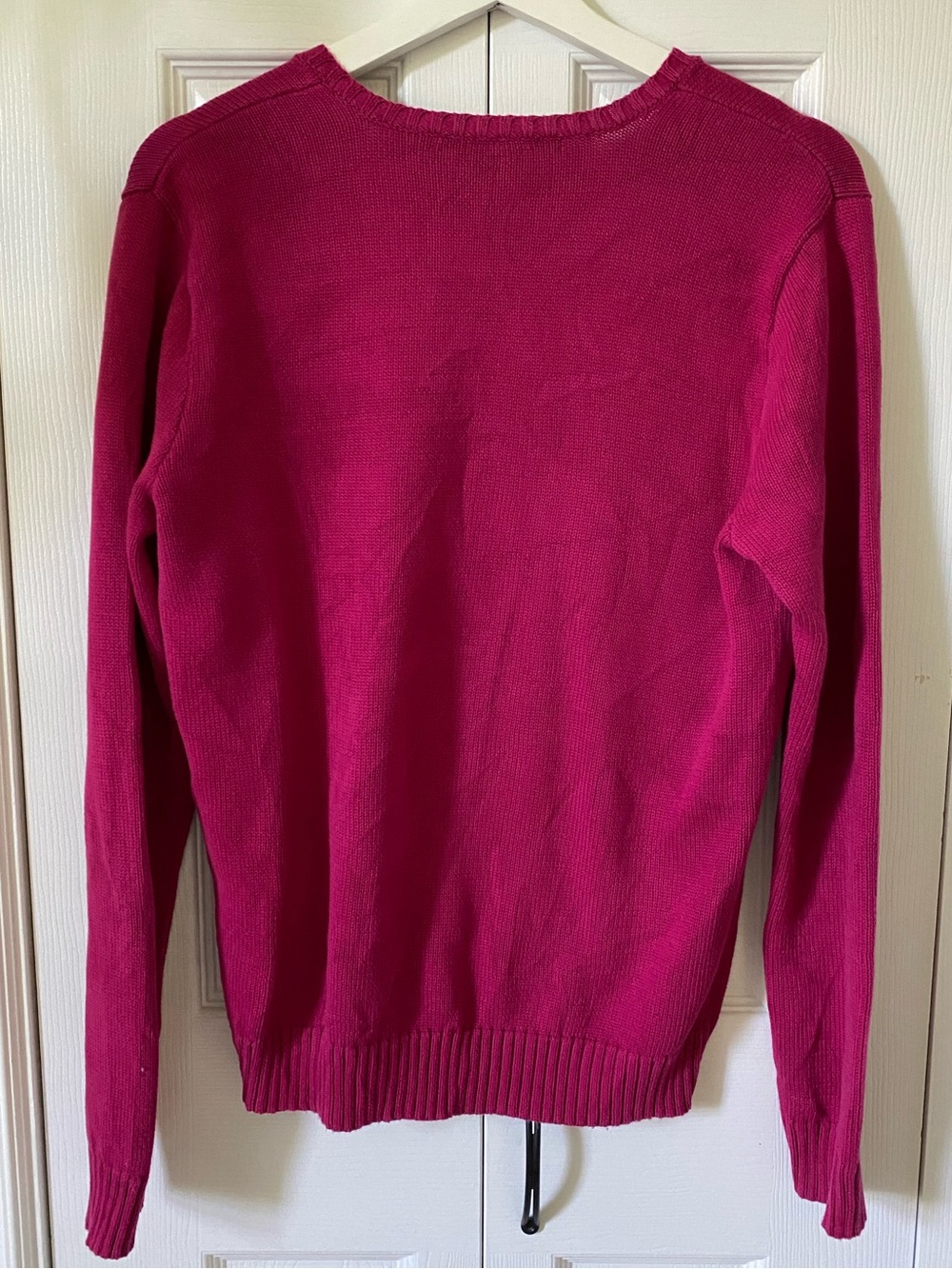 Ralph Lauren Classic Vintage V-Neck  full colour Embroidered Pony Pony logo XL - Picture 2 of 13